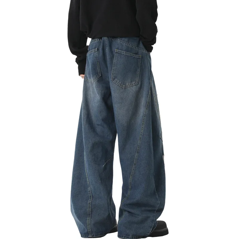 TBSM Jeans Unisex Vintage Blue-1