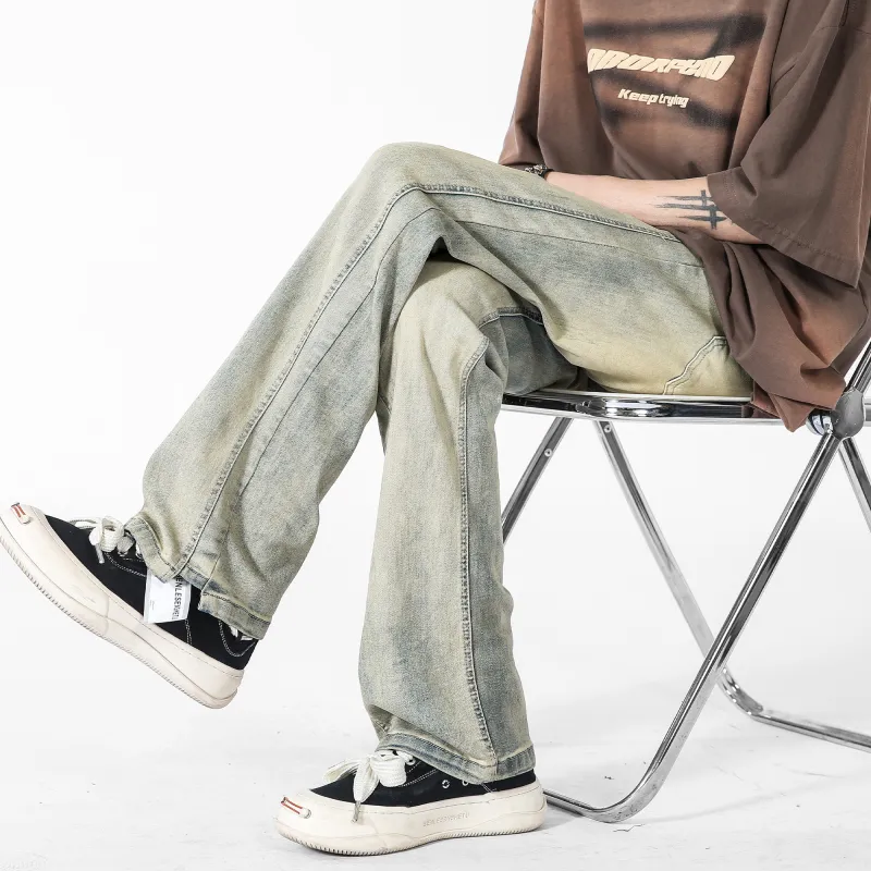 TBSM Jeans Unisex Yellow Mud-4
