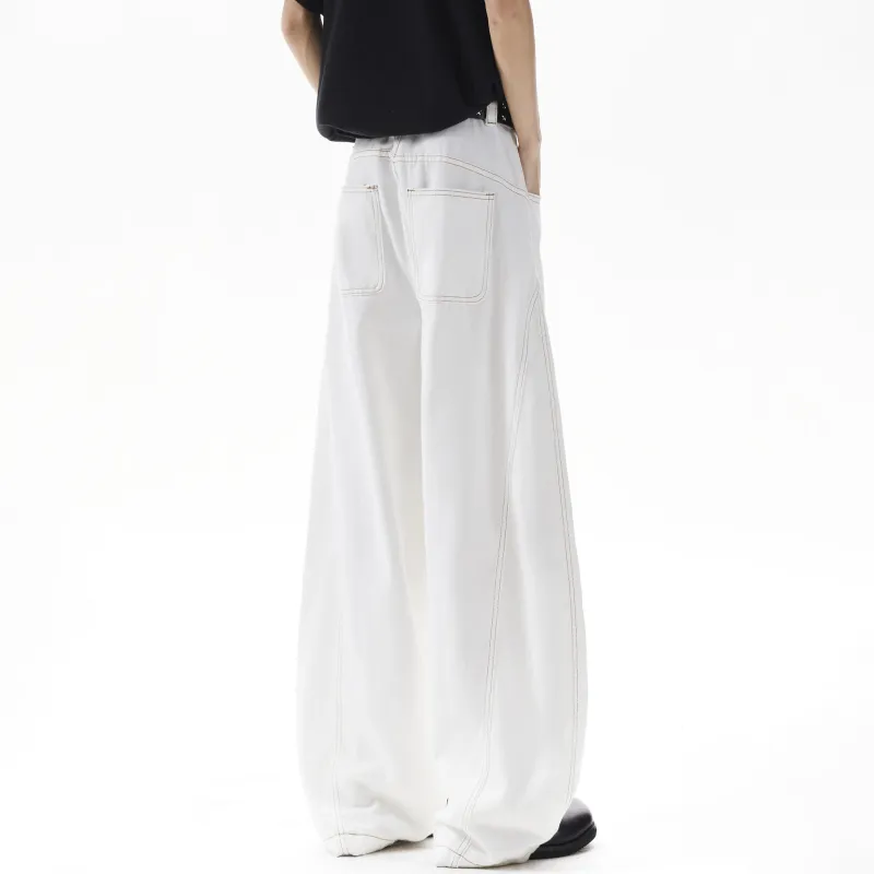 TBSM Jeans Unisex White-6