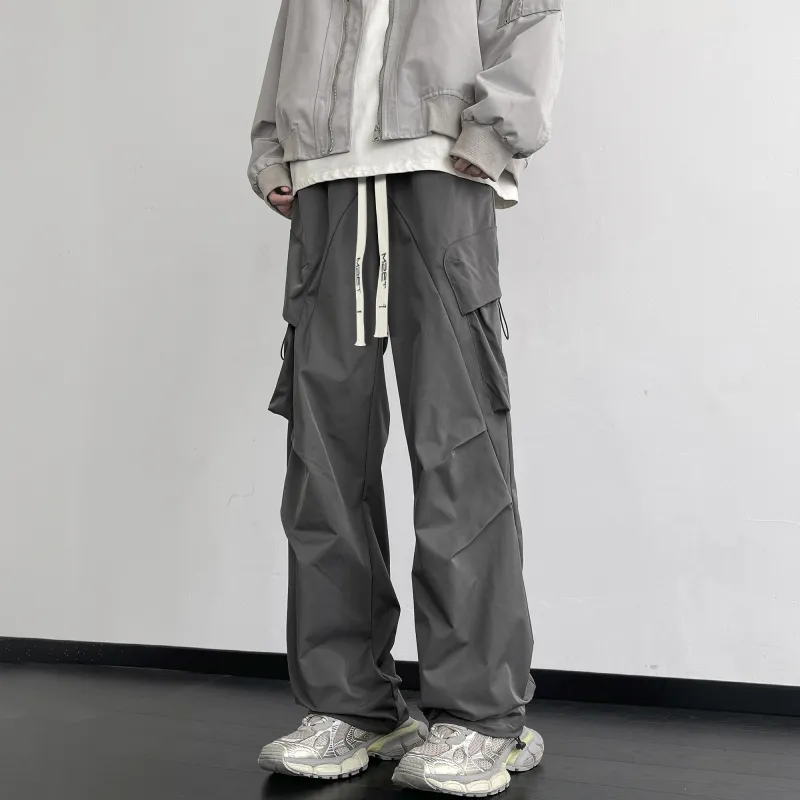 TBSM Casual Pants Unisex Burgundy-37