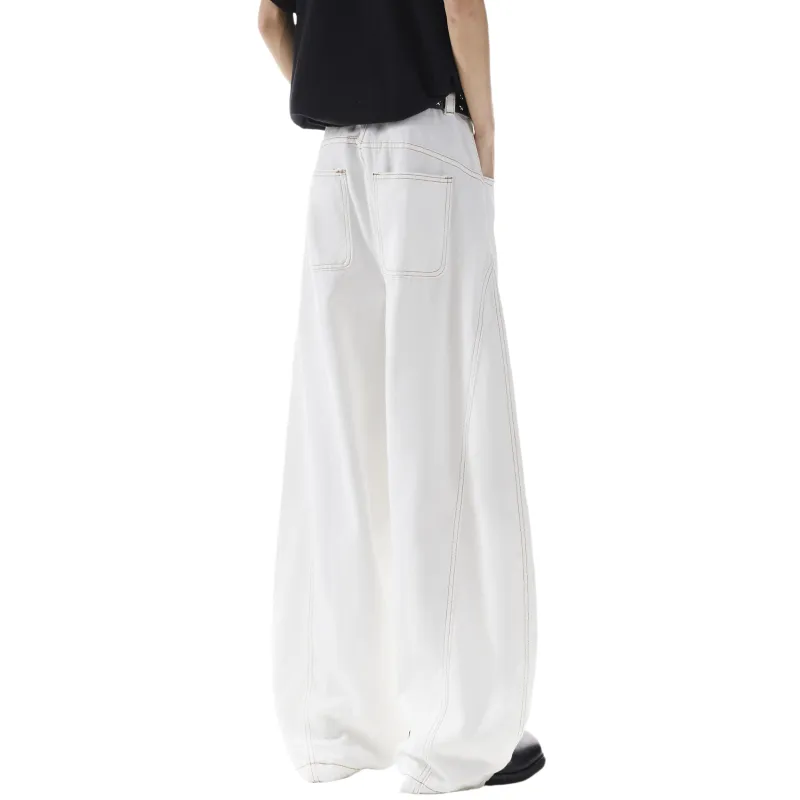 TBSM Jeans Unisex White-1