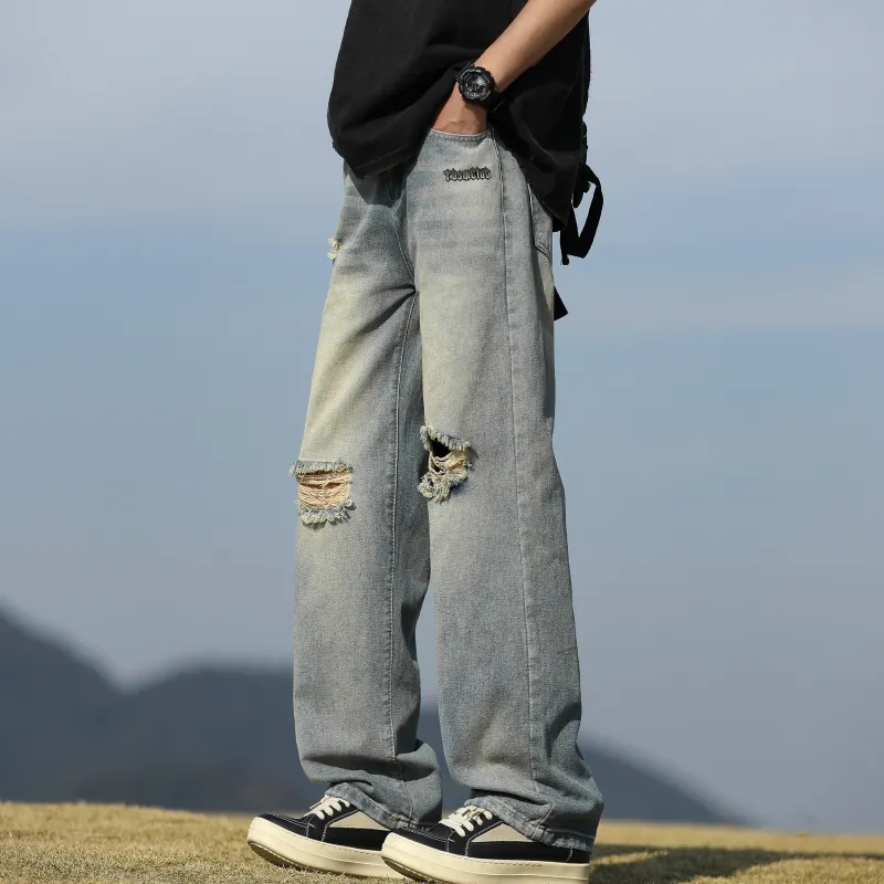 TBSM Jeans Unisex Vintage Blue-3