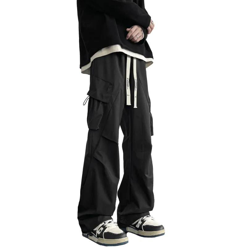 TBSM Casual Pants Unisex Burgundy-1