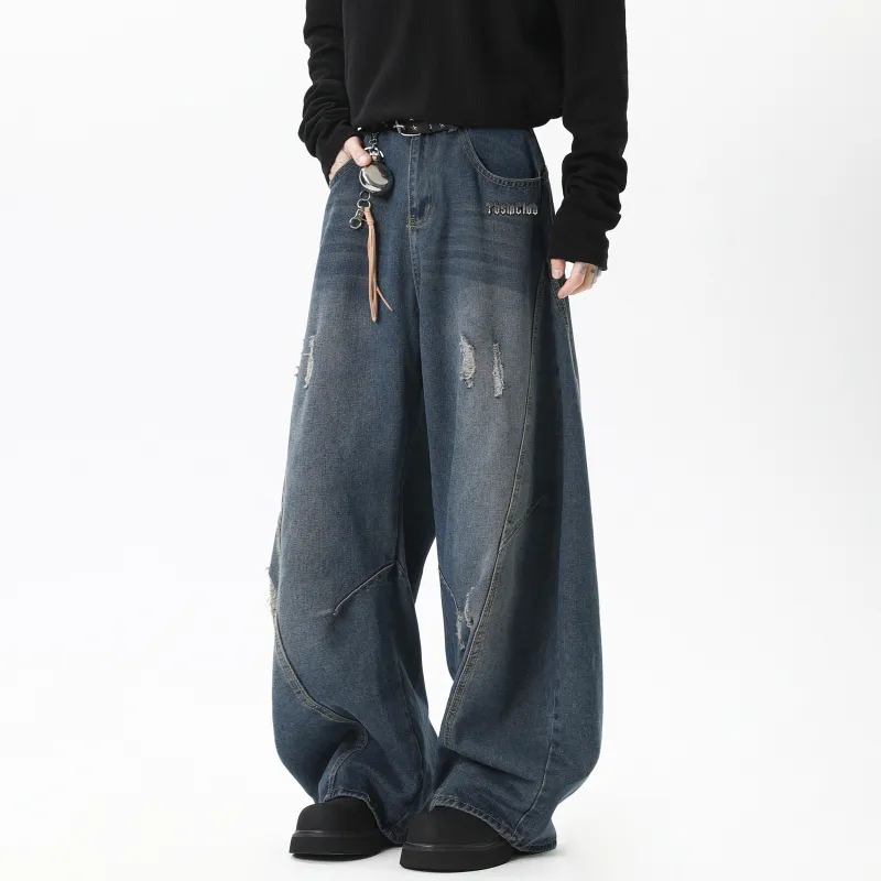 TBSM Jeans Unisex Vintage Blue-2