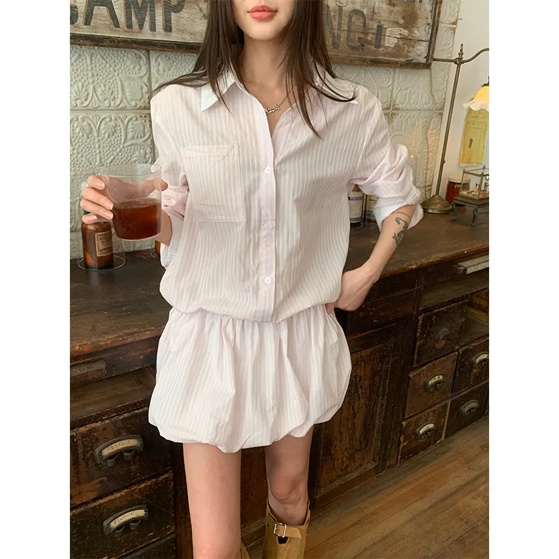 1ESS LA MODE Long Sleeved Dress Women's-4