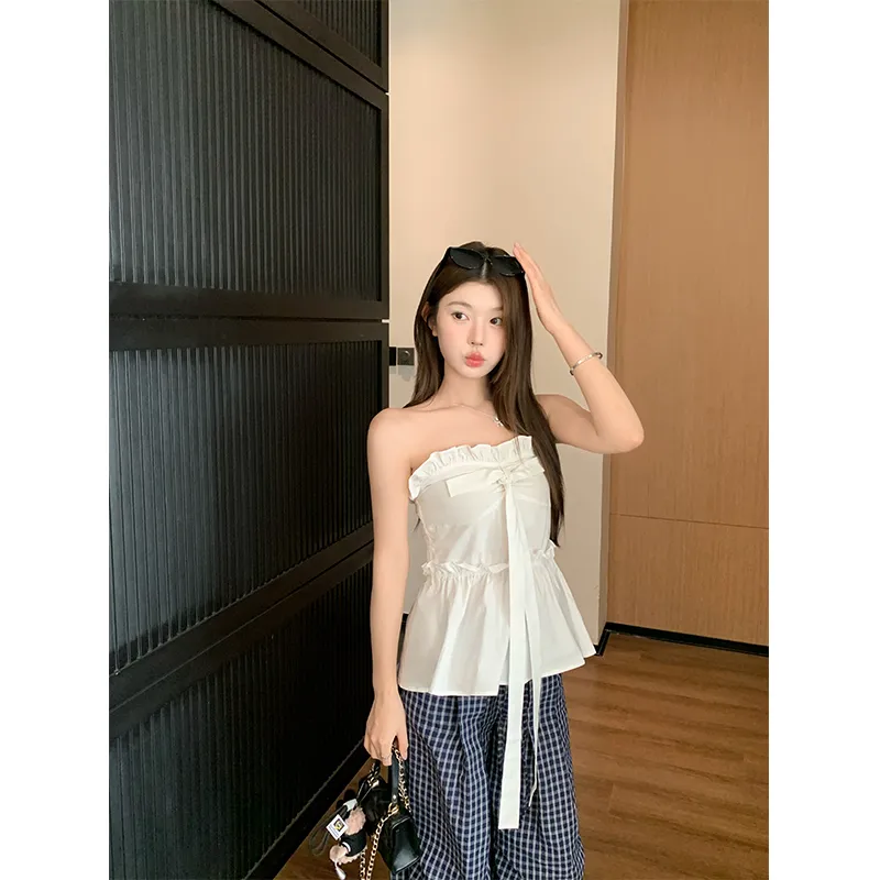 1ESS LA MODE Strapless Top Women's-2