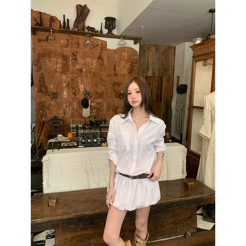 1ESS LA MODE Long Sleeved Dress Women's-2