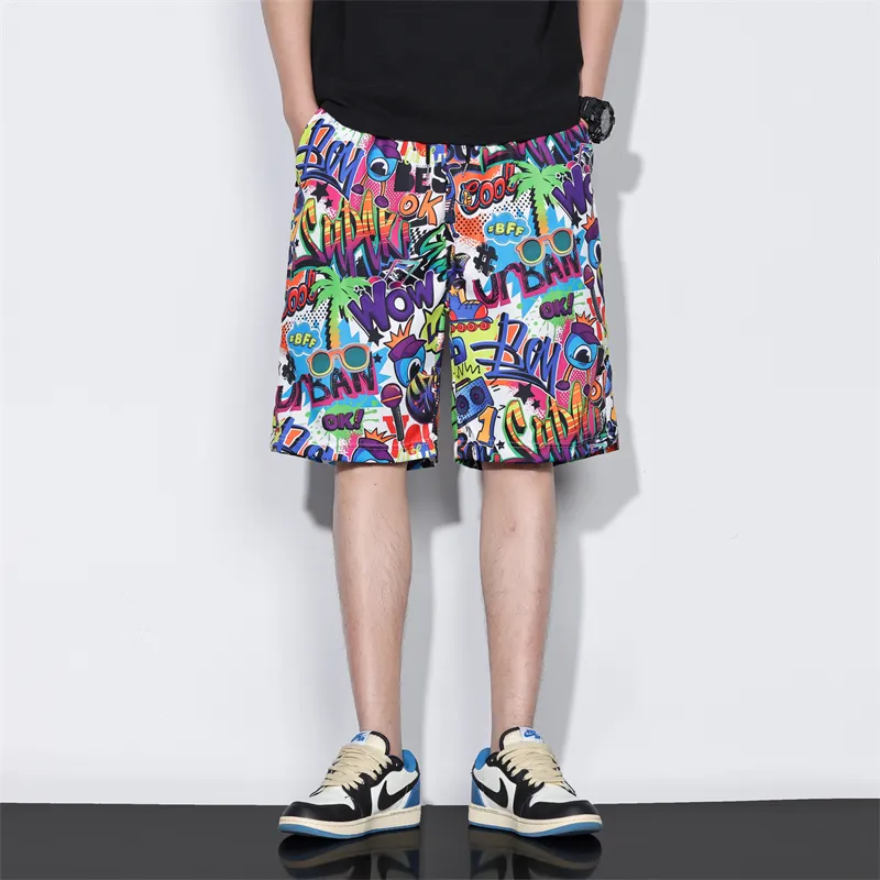 DABAISHA Casual Shorts Unisex White-3