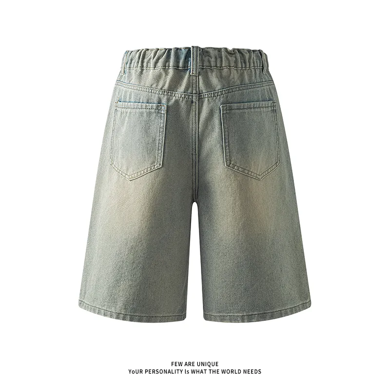 DABAISHA Denim Shorts Unisex-5