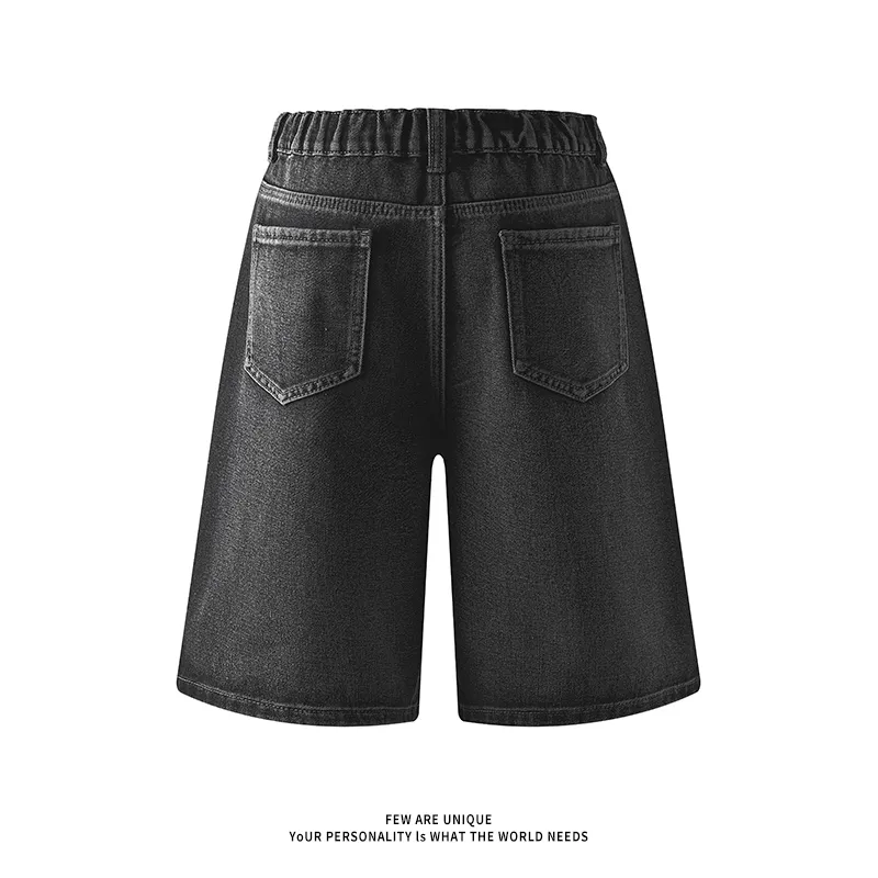 DABAISHA Denim Shorts Unisex-2
