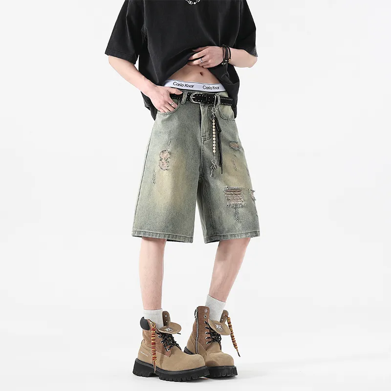 DABAISHA Denim Shorts Unisex-6