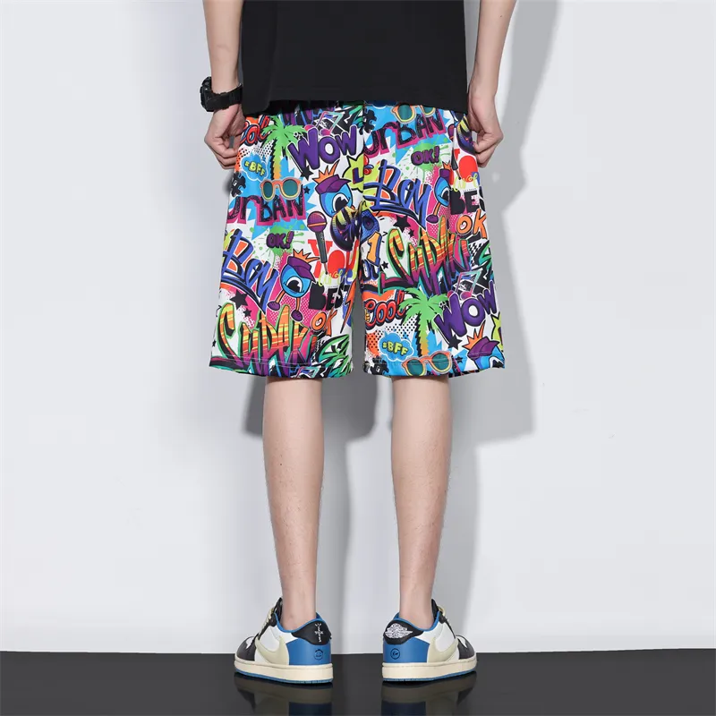 DABAISHA Casual Shorts Unisex White-5