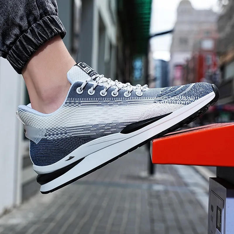 Kuding Anti Slip And Wear Resistant Cushioning Lightweight Low Top Running Shoes Men's-7