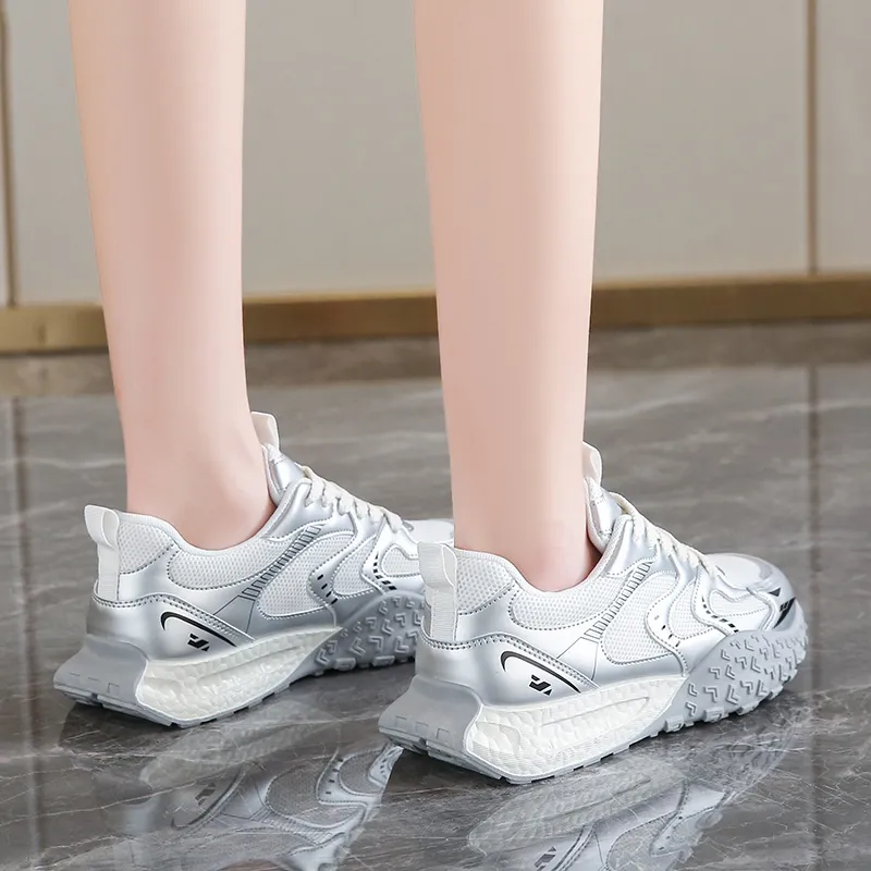 Kuding Durable Breathable Lightweight Low Top Casual Shoes Women's-6