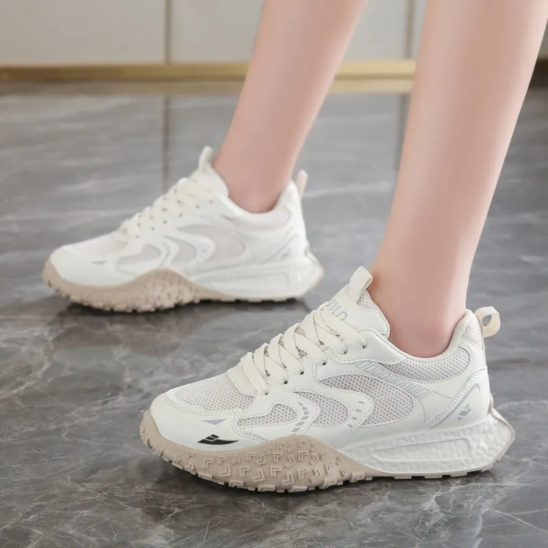 Kuding Durable Breathable Lightweight Low Top Casual Shoes Women's-14