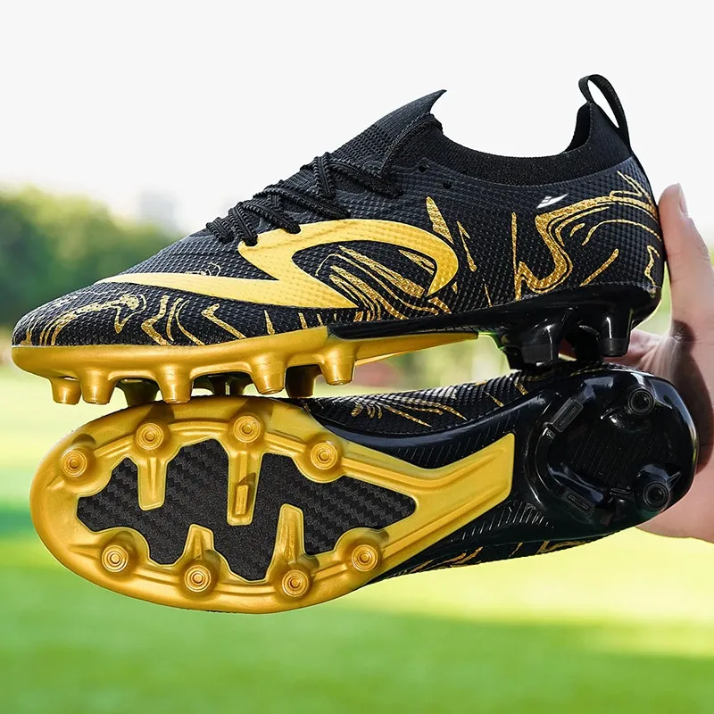 Kuding AG Rubber Short Studs Cushioned Slip Resistant Soccer Shoes Men's-6