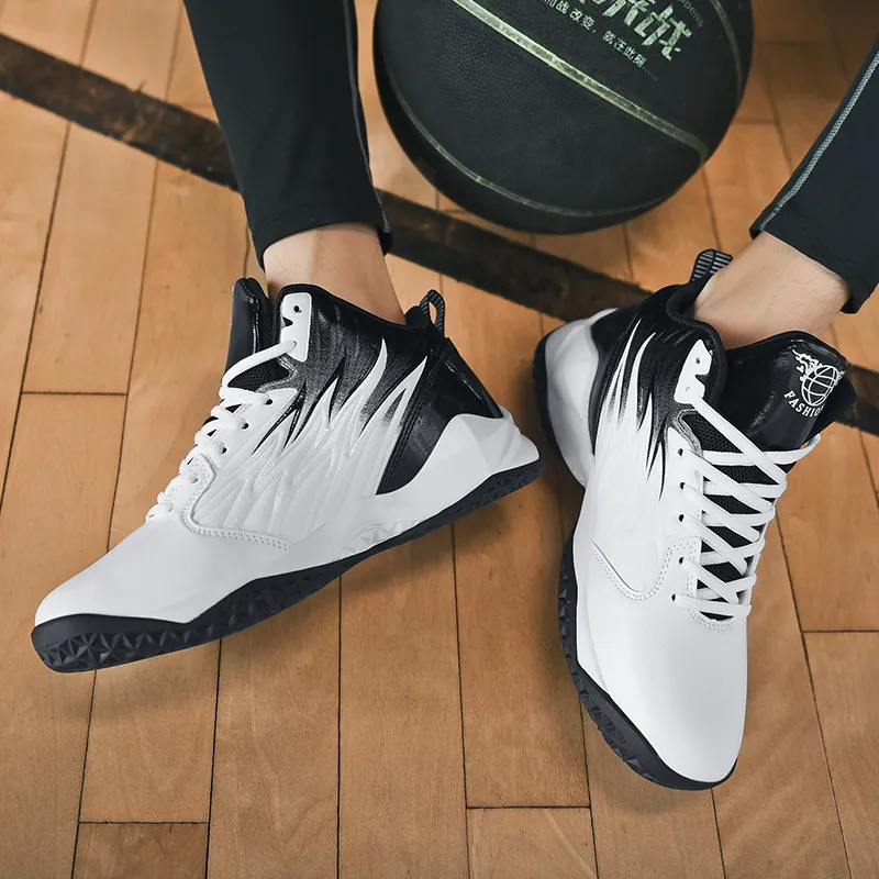Kuding Water-Resistant Slip-Resistant Basketball Shoes Unisex-4