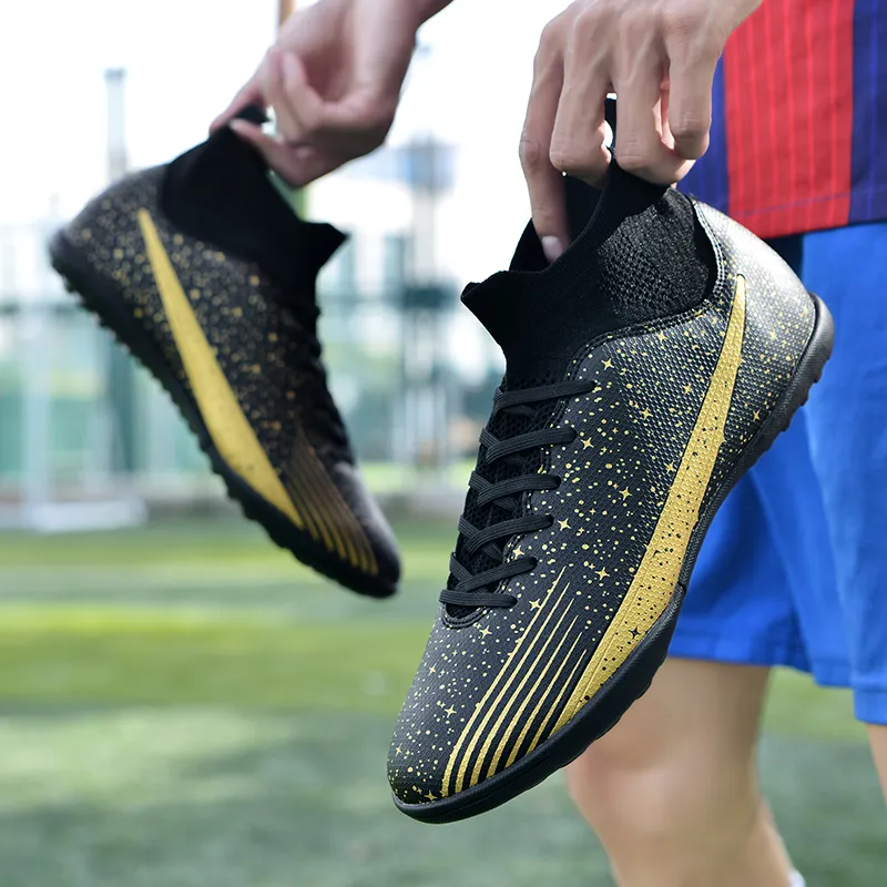 Kuding TF Rubber Broken Studs Slip-Resistant Soccer Shoes Unisex-10