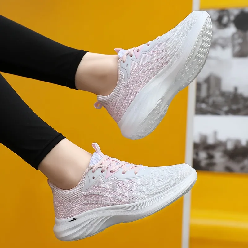 Kuding Slip Resistant Breathable Lightweight Low Top Casual Shoes Women's-2