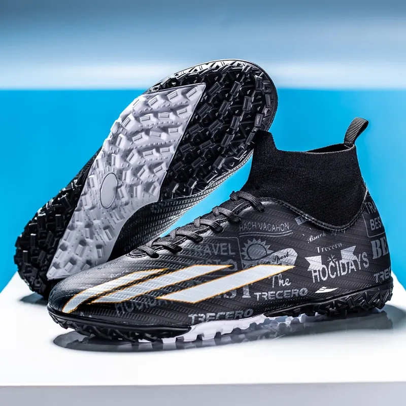 Kuding AG Rubber Short Studs TF Rubber Broken Studs Natural Ground Slip-Resistant Soccer Shoes Unisex-14