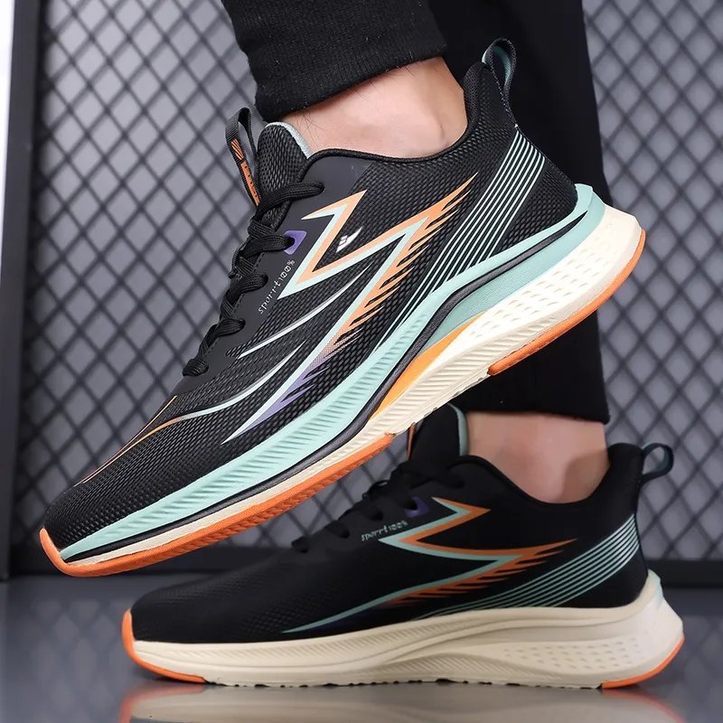 Kuding Anti Slip And Wear Resistant Breathable Low Top Casual Marathon Running Shoes Men's-8