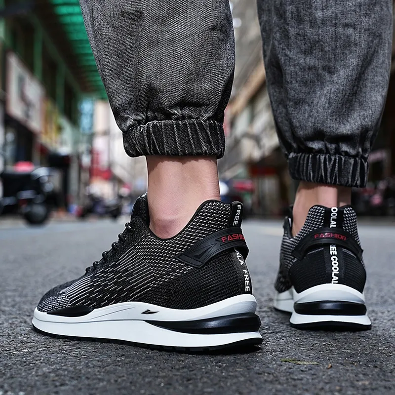 Kuding Anti Slip And Wear Resistant Cushioning Lightweight Low Top Running Shoes Men's-11