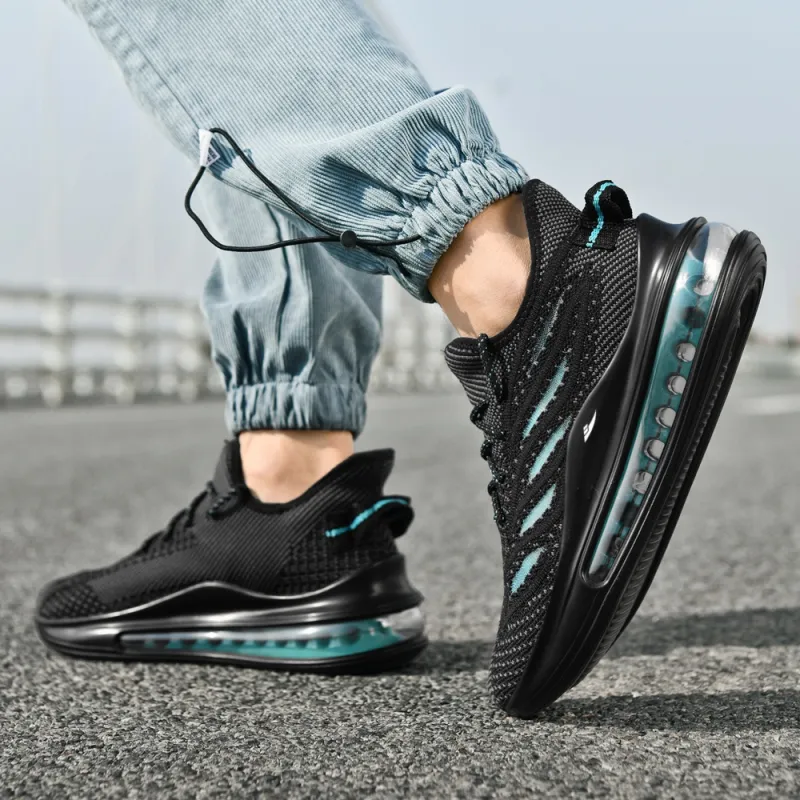 Kuding Breathable Quick Dry Lightweight Low Top Casual Long Distance Running Shoes Men's-7