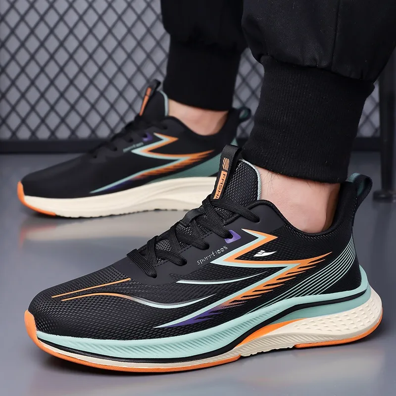 Kuding Anti Slip And Wear Resistant Breathable Low Top Casual Marathon Running Shoes Men's-7