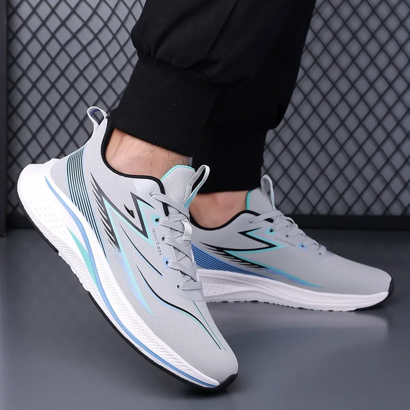 Kuding Anti Slip And Wear Resistant Breathable Low Top Casual Marathon Running Shoes Men's-4