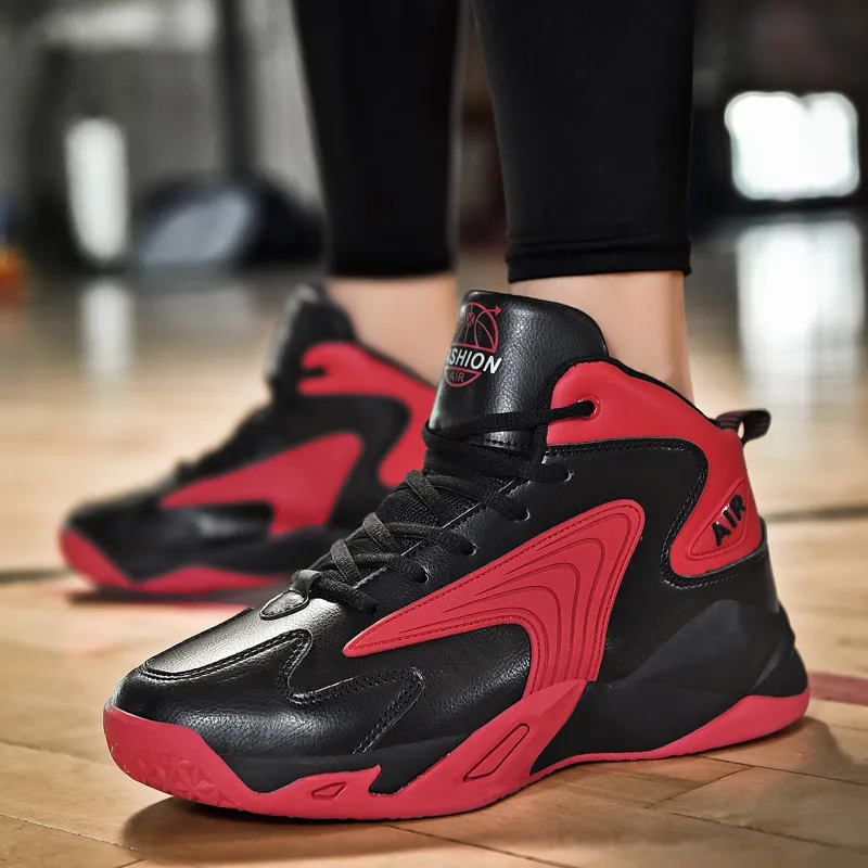 Kuding High-Top Basketball Shoes Men's-18