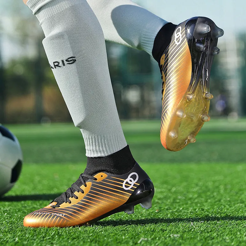 Kuding MG Rubber Short Studs Natural Ground Abrasion-Resistant Soccer Shoes Unisex-3