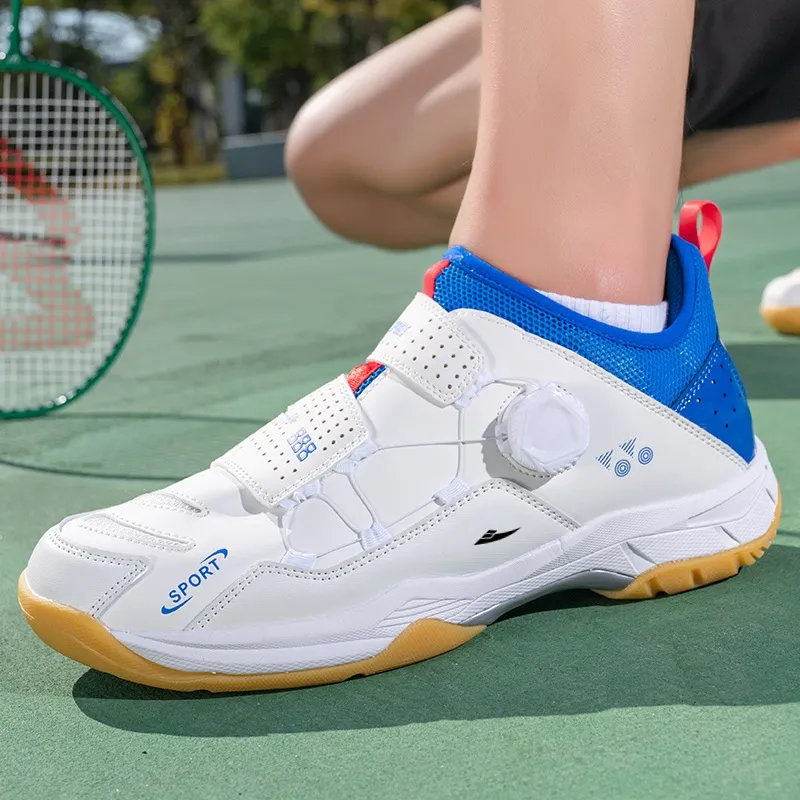 Kuding Anti-Slip And Wear-Resistant Breathable Mid-Top Badminton Shoes Unisex-13