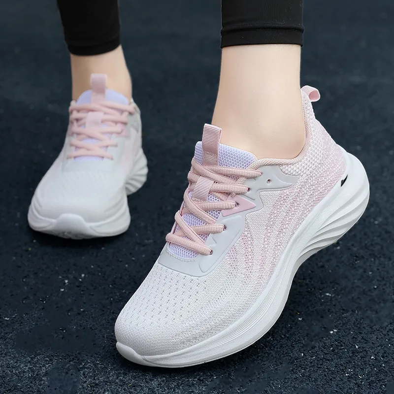 Kuding Slip Resistant Breathable Lightweight Low Top Casual Shoes Women's-3