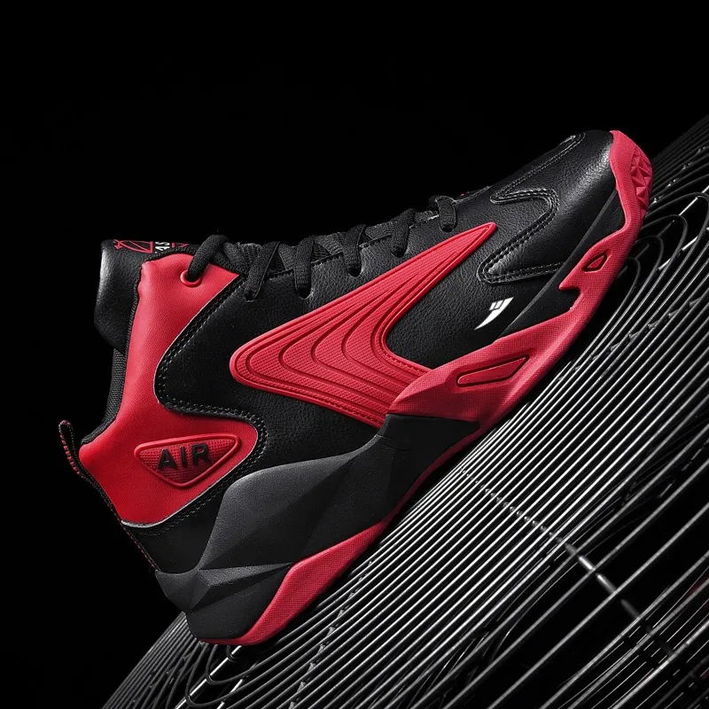Kuding High-Top Basketball Shoes Men's-19