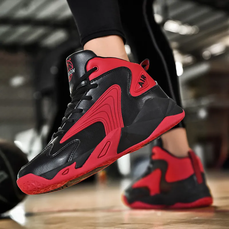 Kuding High-Top Basketball Shoes Men's-16