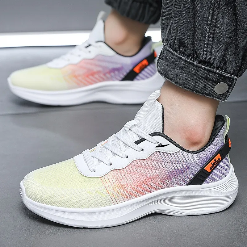 Kuding Slip-Resistant Low-Top Running Shoes Men's-12