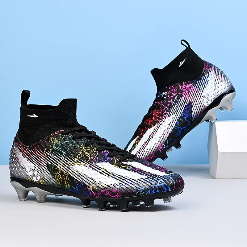 Kuding Non slip Support Soccer Shoes Unisex-8
