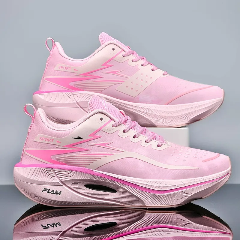 Kuding Cushioned Slip-Resistant Rebound Low-Top Carbon Plate Casual Running Shoes Unisex-14