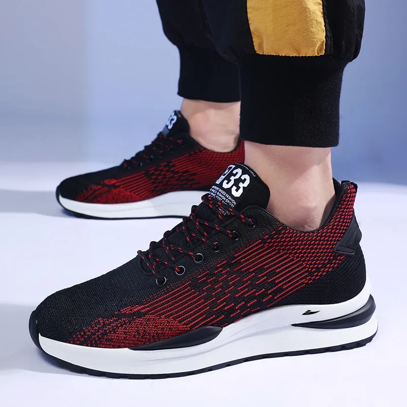 Kuding Anti Slip And Wear Resistant Cushioning Lightweight Low Top Running Shoes Men's-19