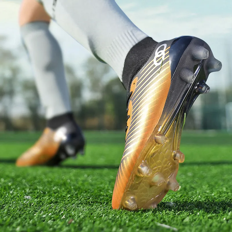 Kuding MG Rubber Short Studs Natural Ground Abrasion-Resistant Soccer Shoes Unisex-4