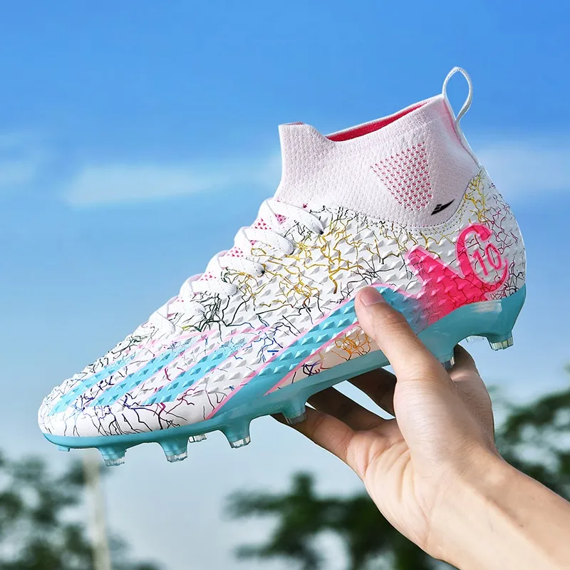 Kuding MG Rubber Short Studs Natural Ground Abrasion-Resistant Soccer Shoes Unisex-1
