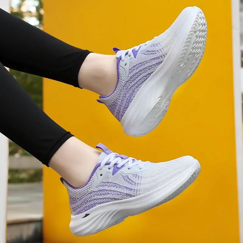 Kuding Slip Resistant Breathable Lightweight Low Top Casual Shoes Women's-7