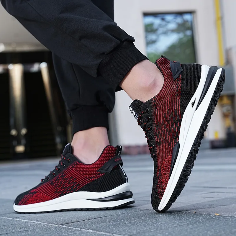 Kuding Anti Slip And Wear Resistant Cushioning Lightweight Low Top Running Shoes Men's-16