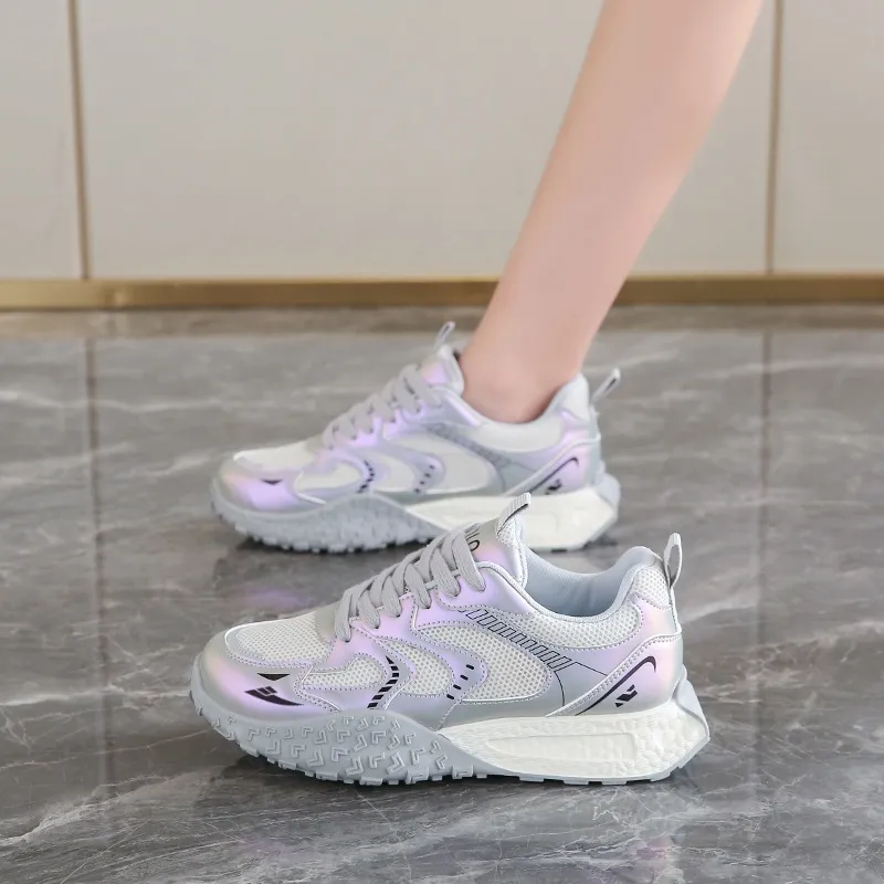 Kuding Durable Breathable Lightweight Low Top Casual Shoes Women's-20