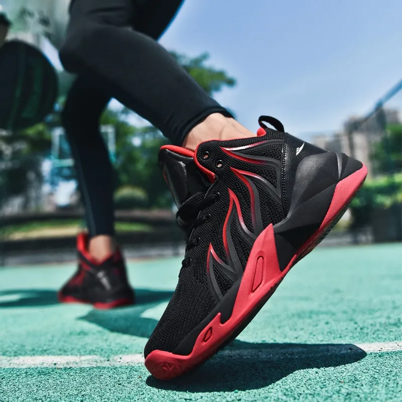 Kuding High-Top Running Shoes Unisex-14