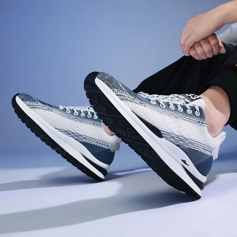 Kuding Anti Slip And Wear Resistant Cushioning Lightweight Low Top Running Shoes Men's-9