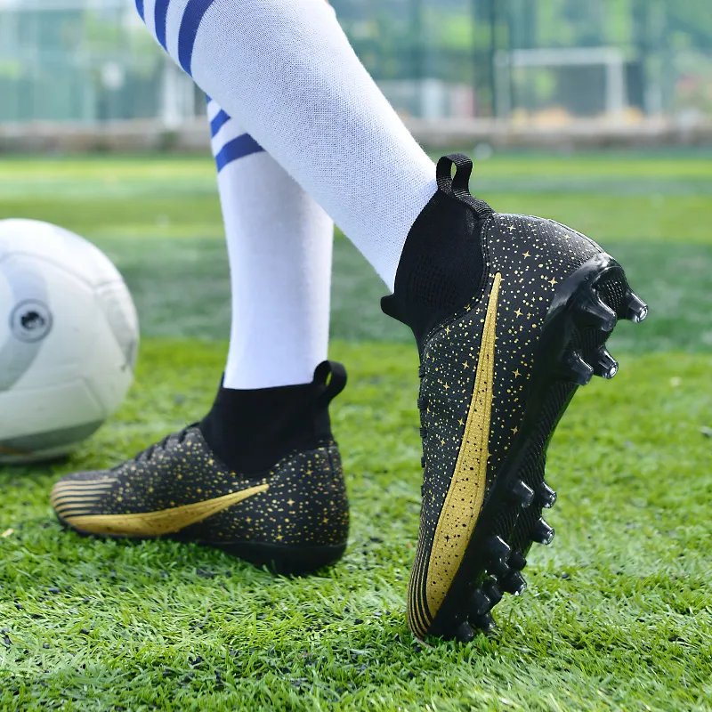 Kuding MG Rubber Short Studs Natural Ground Cushioning Wear-Resistant Soccer Shoes Unisex-1