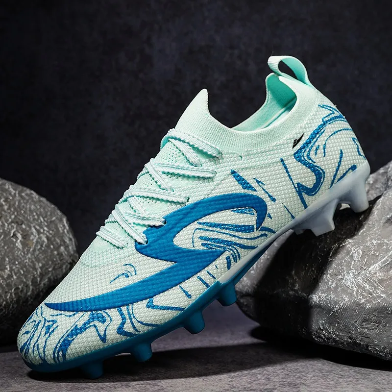 Kuding AG Rubber Short Studs Cushioned Slip Resistant Soccer Shoes Men's-13