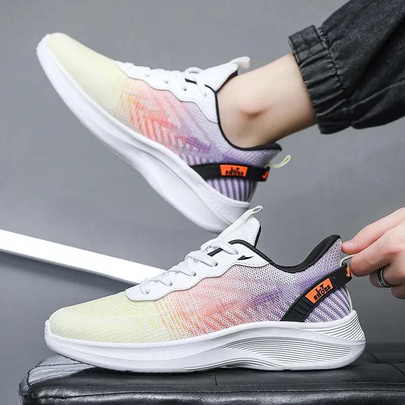 Kuding Slip-Resistant Low-Top Running Shoes Men's-11
