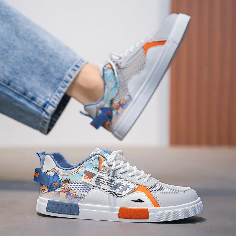 Kuding Low-Top Skateboard Shoes Men's-4
